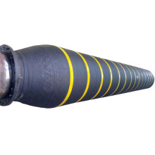 Good performance  self-floating pipes with steel flange for slurry discharging